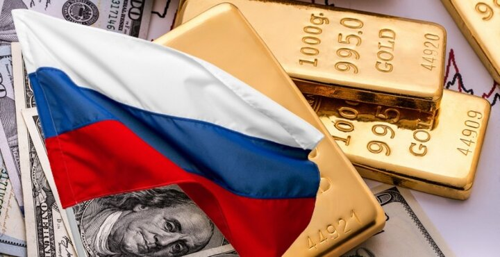 تحریم طلا روسیه توسط گروه 7
