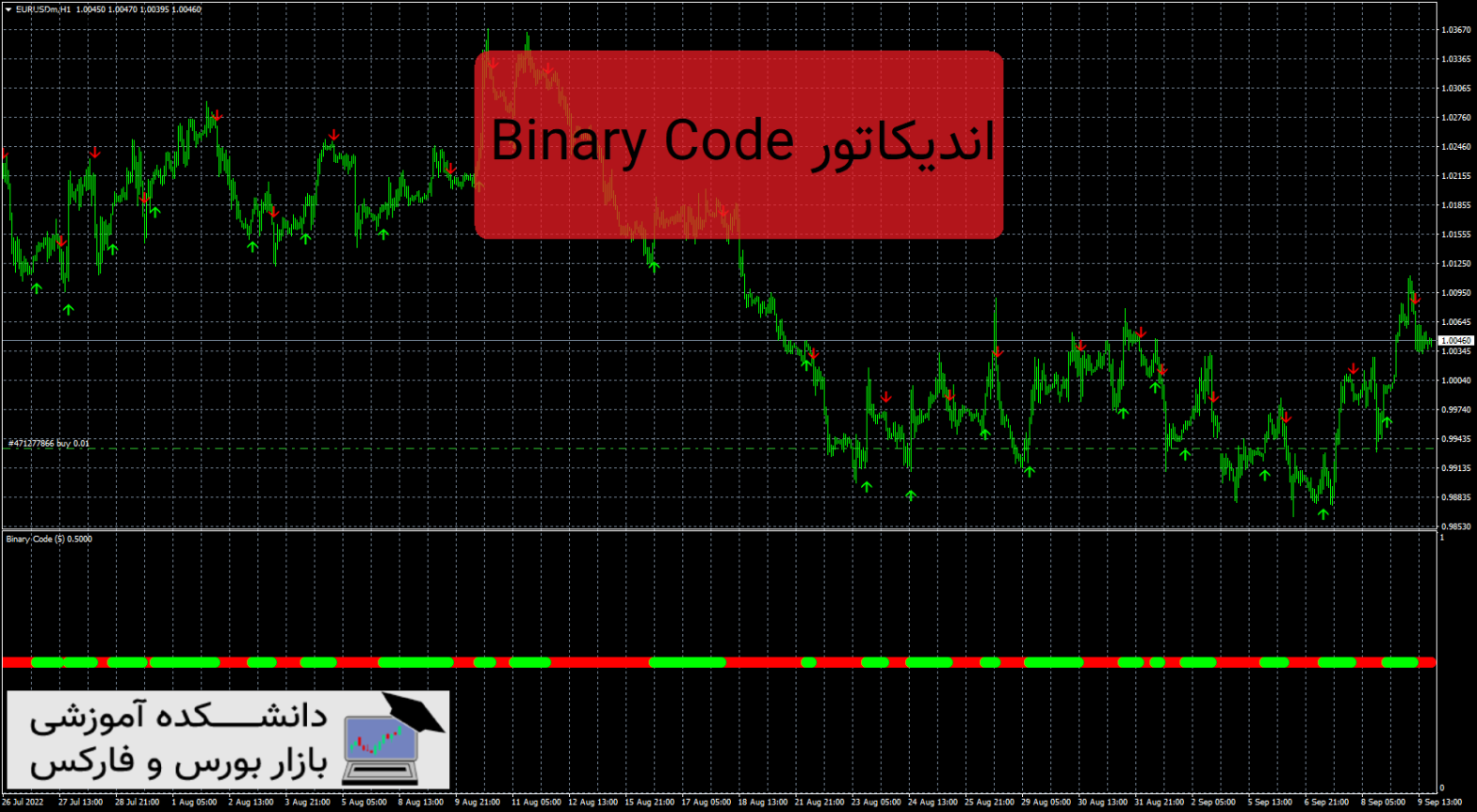 Binary Code اندیکاتور سیگنال دهی