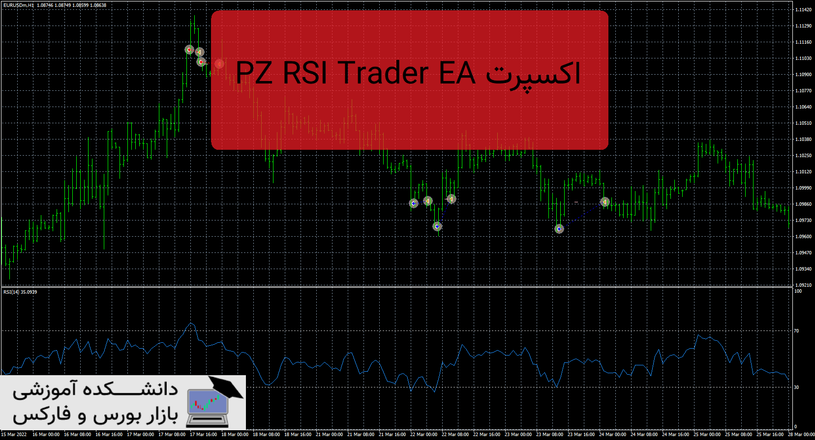 تصویر اکسپرت PZ RSI Trader EA