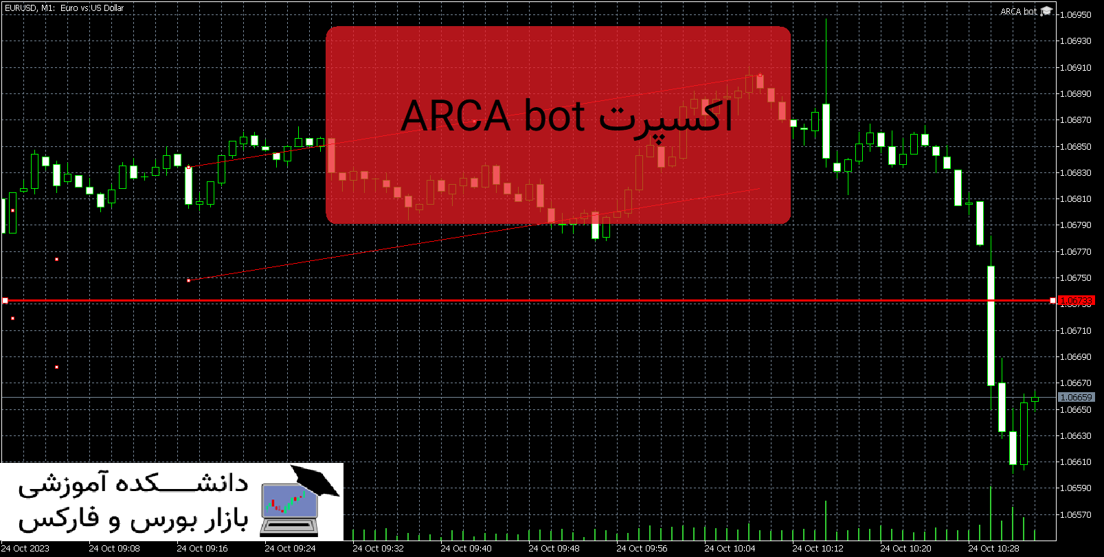 تصویر اکسپرت ARCA bot